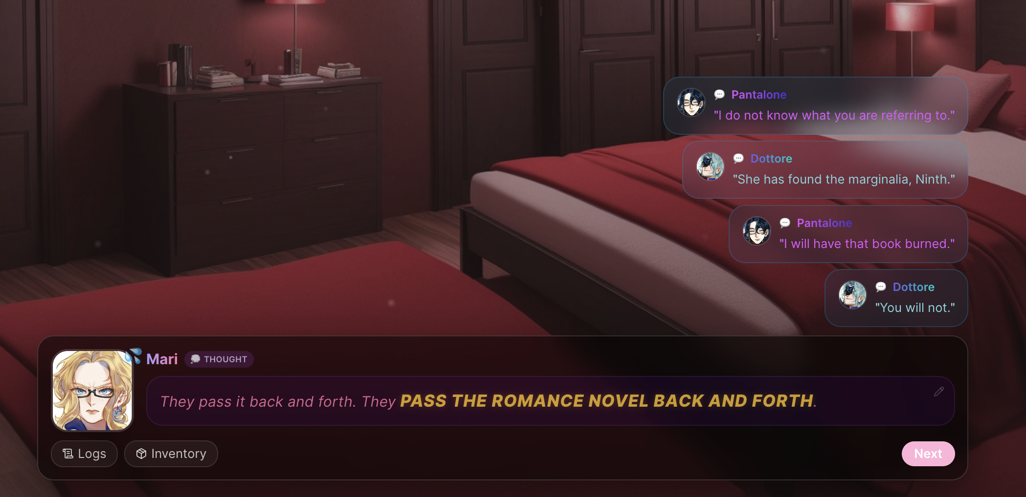 Game Dialogue