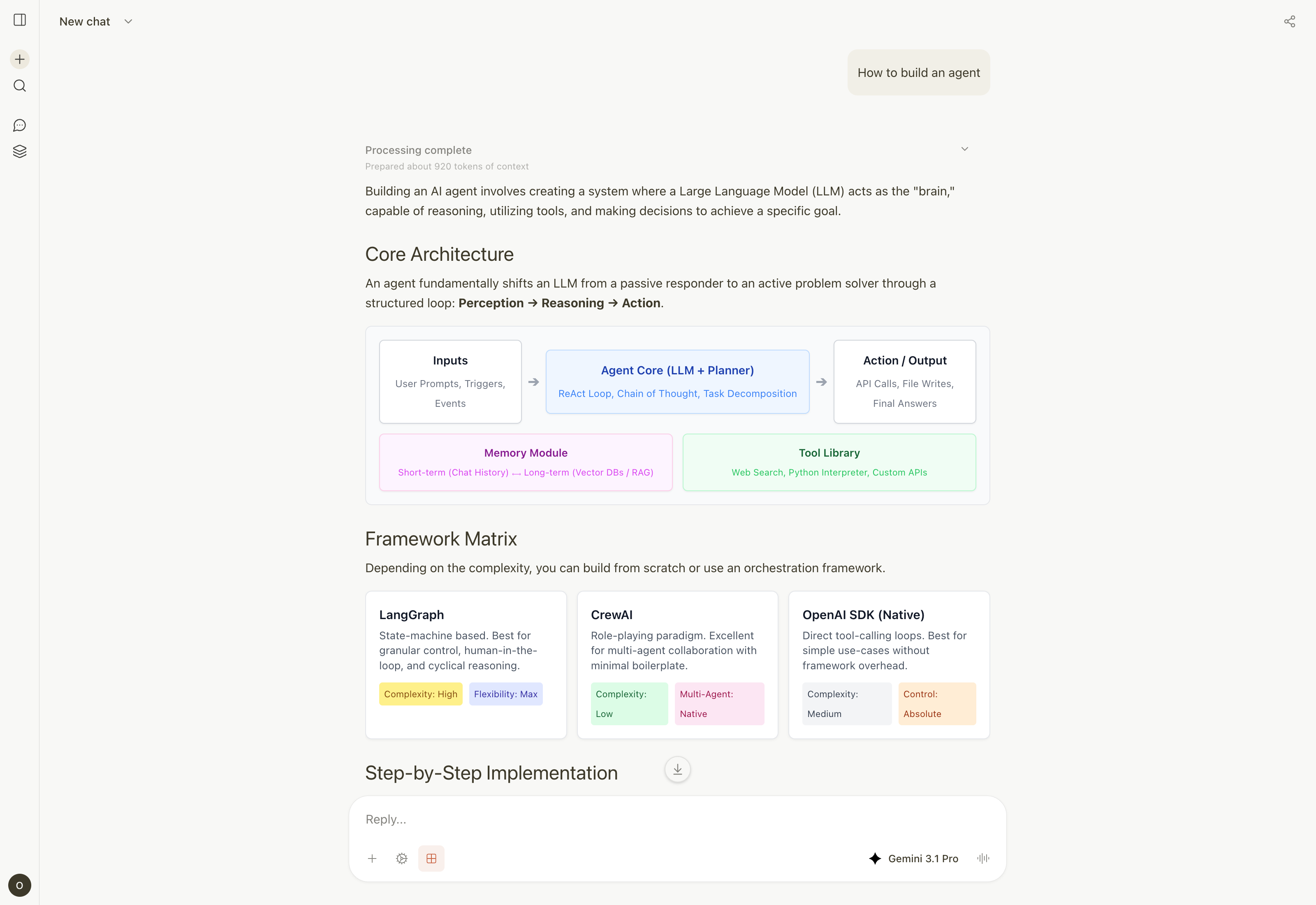 DEEIX Chat HTML rendering