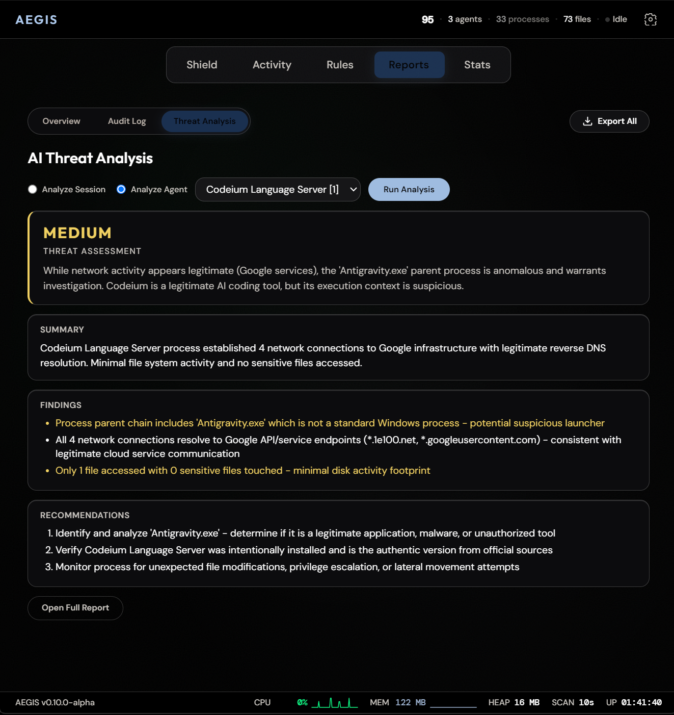 Reports & Export