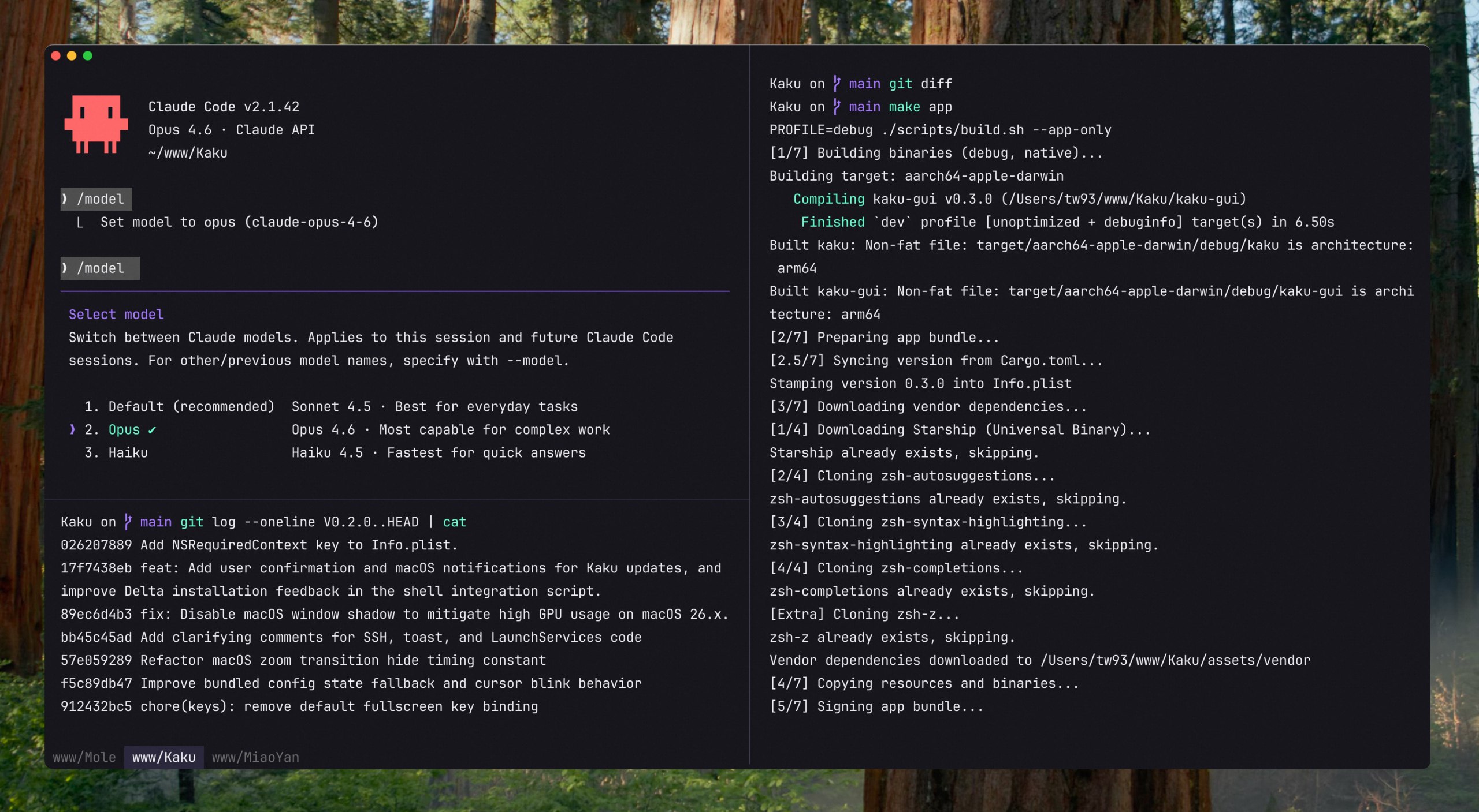 Kaku Screenshot