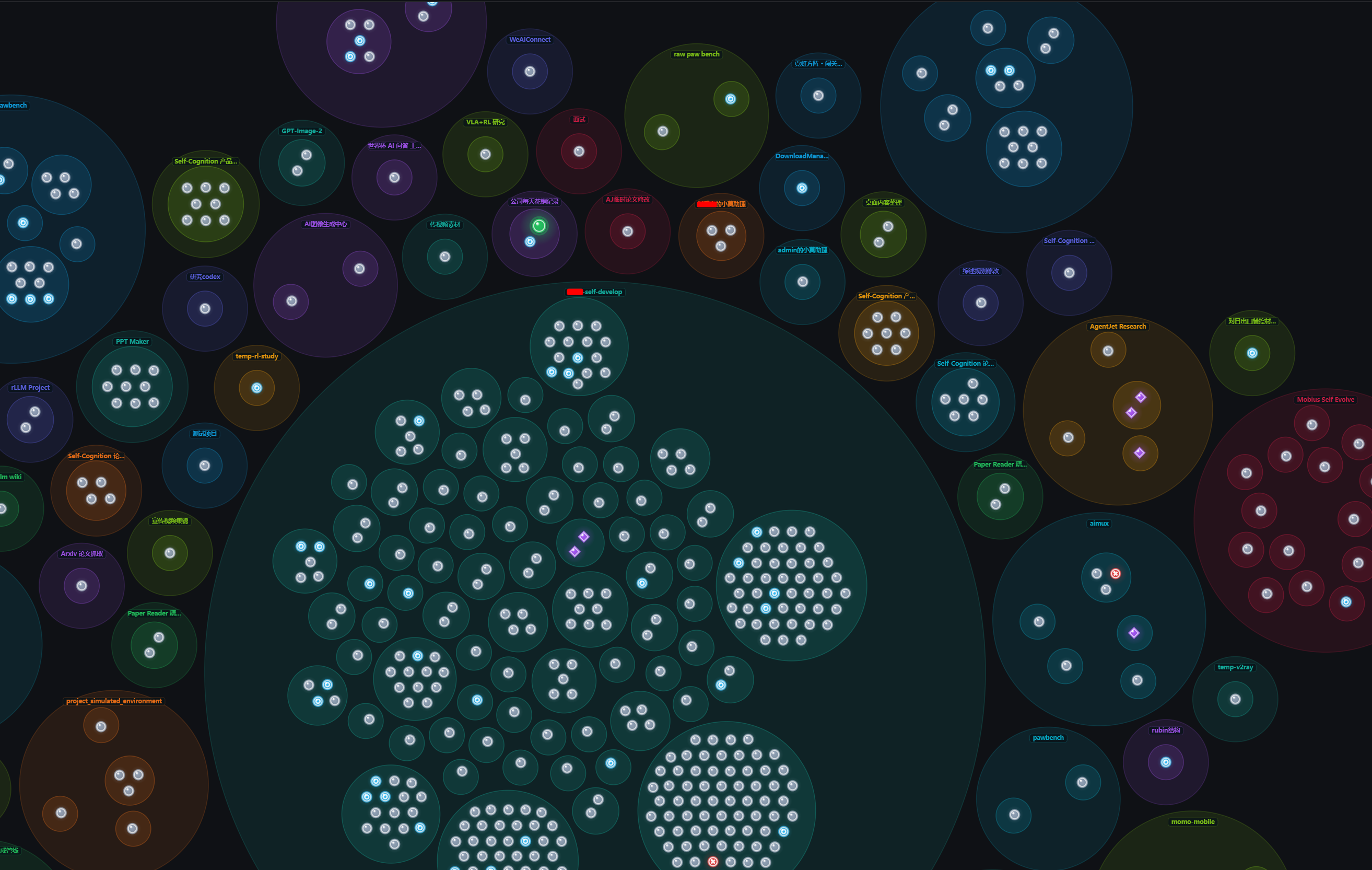 Self-evolving Agent OS demo