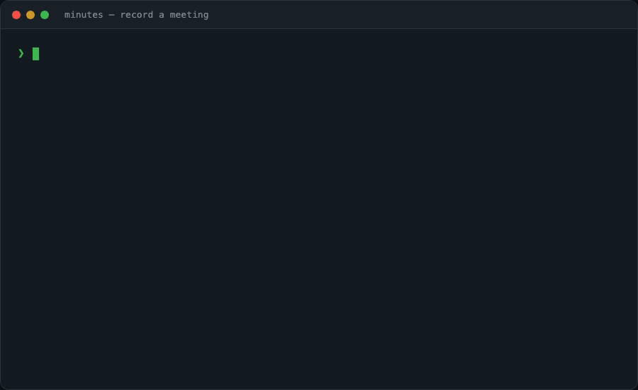 minutes demo — record, dictate, phone sync, AI recall