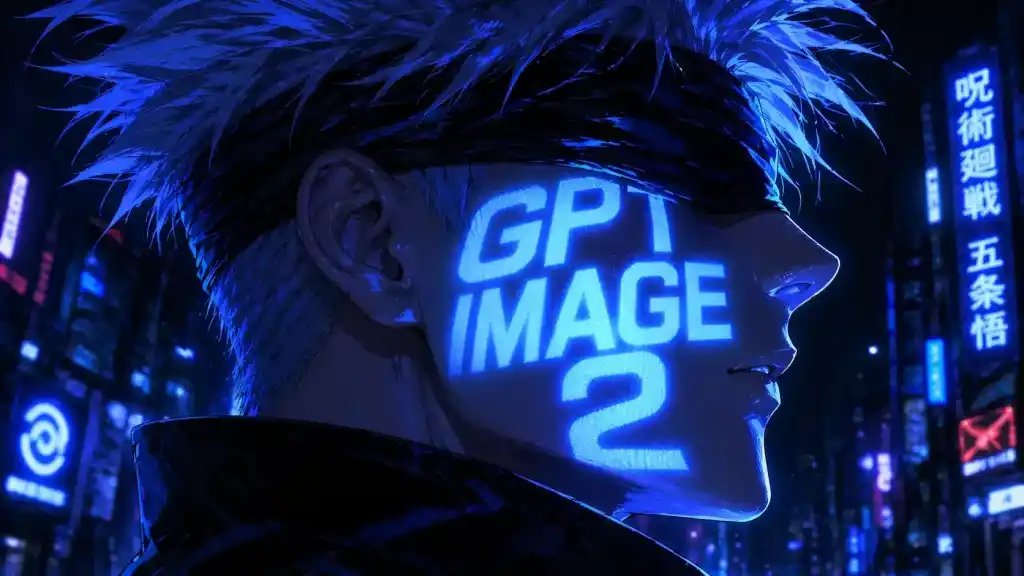 Cyberpunk anime portrait