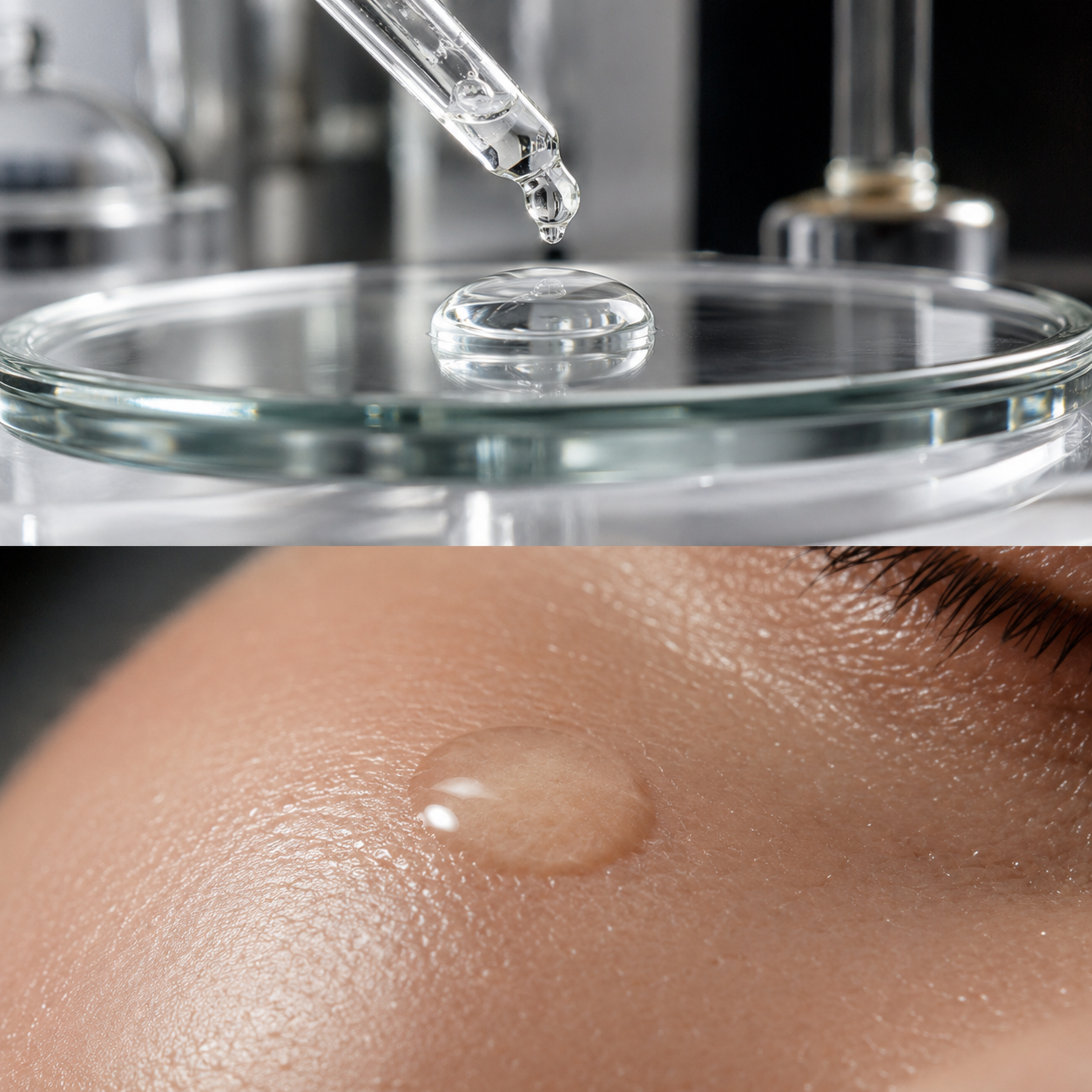 Absorption Time-Lapse: Hydrating Serum