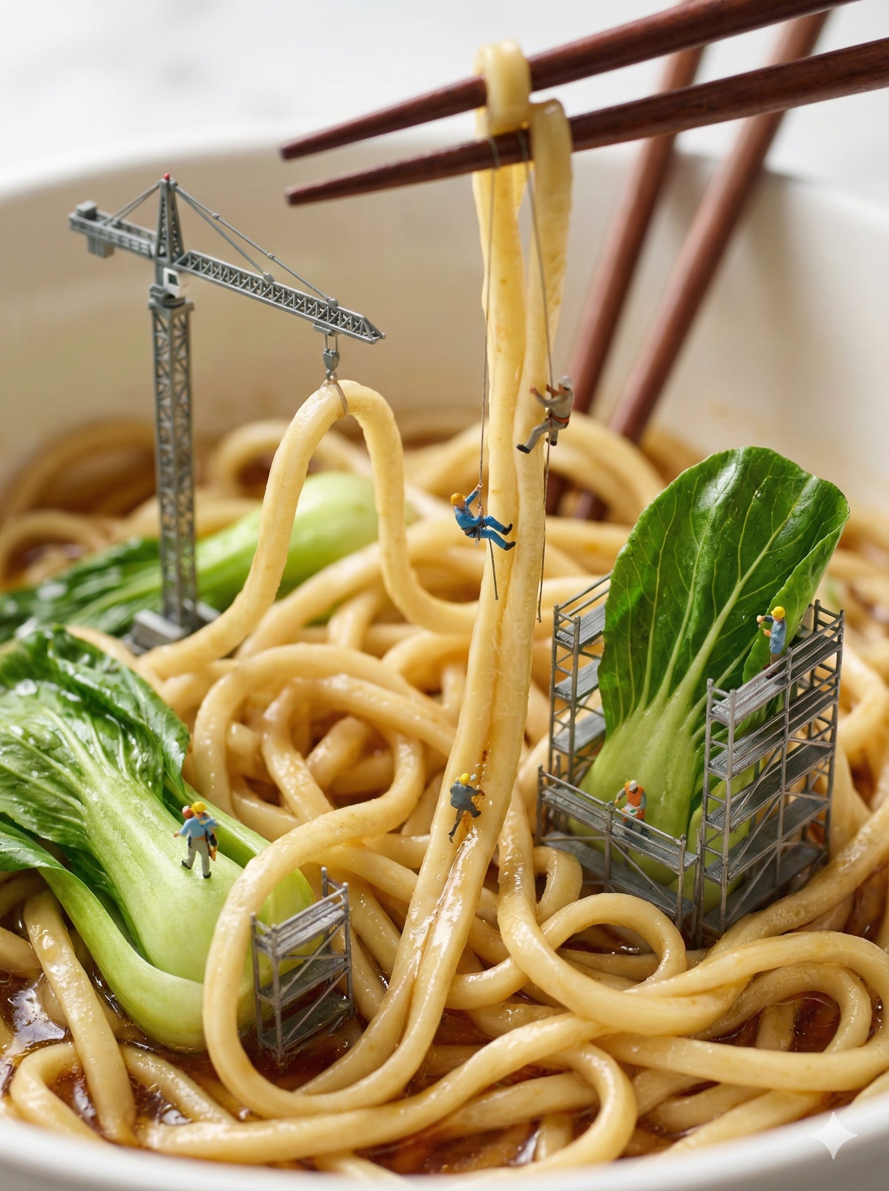 微缩世界与巨物美食