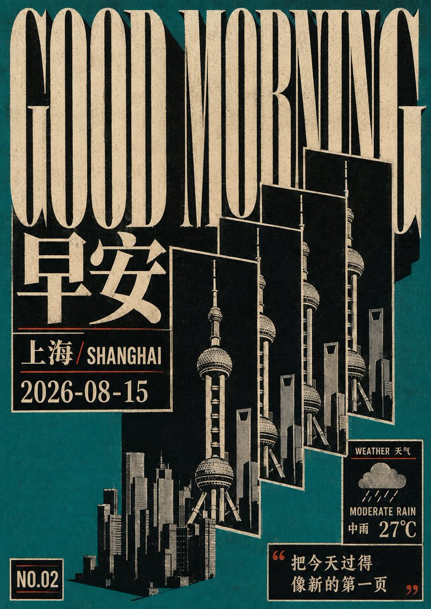 Infographic / Edu Visual - Retro Geometric Future Culture Poster - Image 1