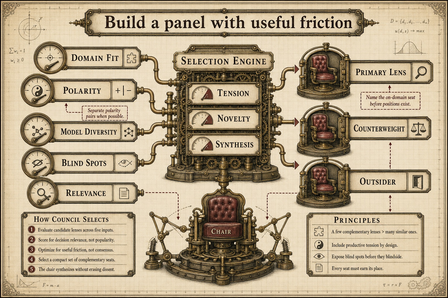 Council panel composition