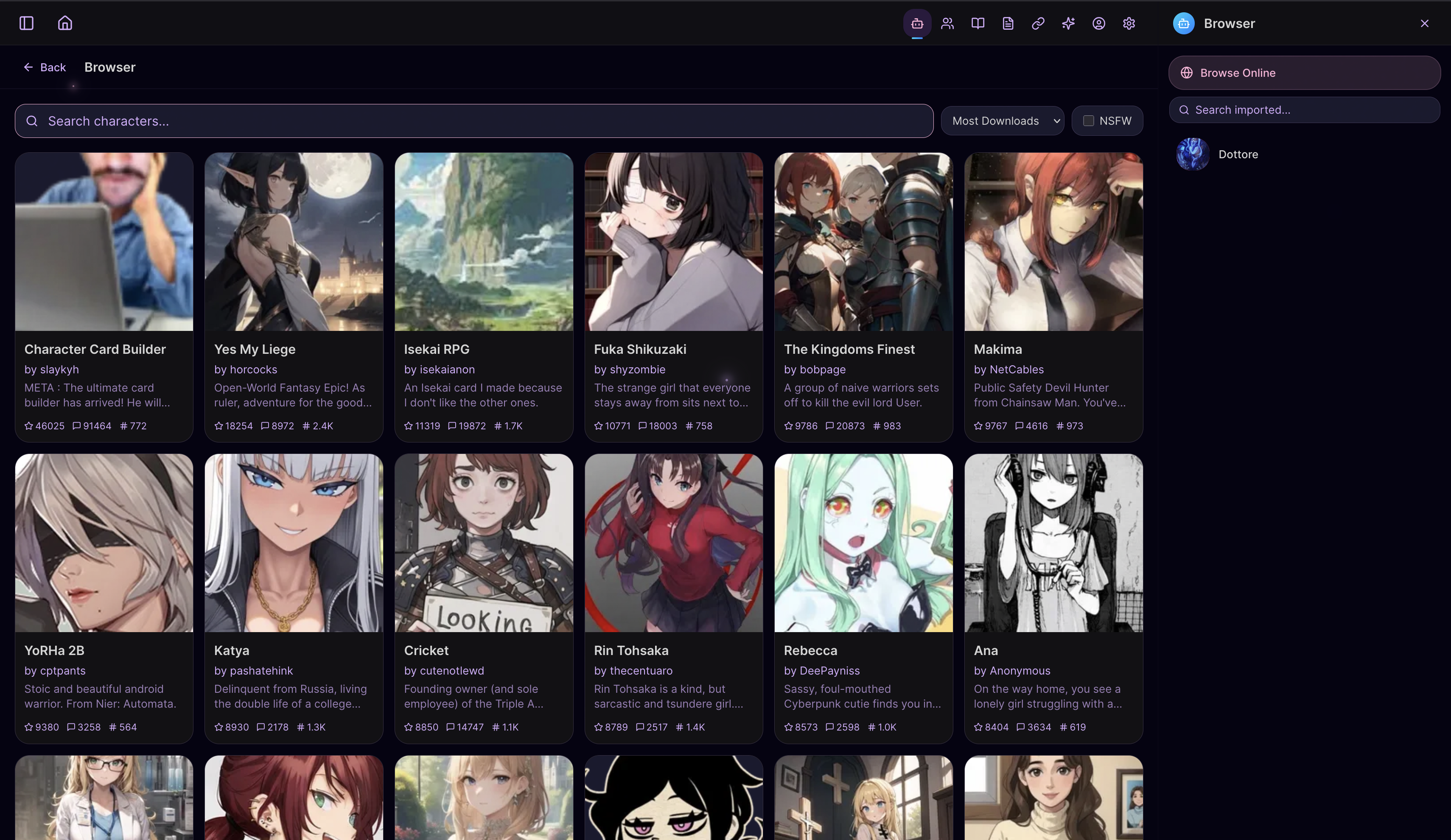 Card Browser