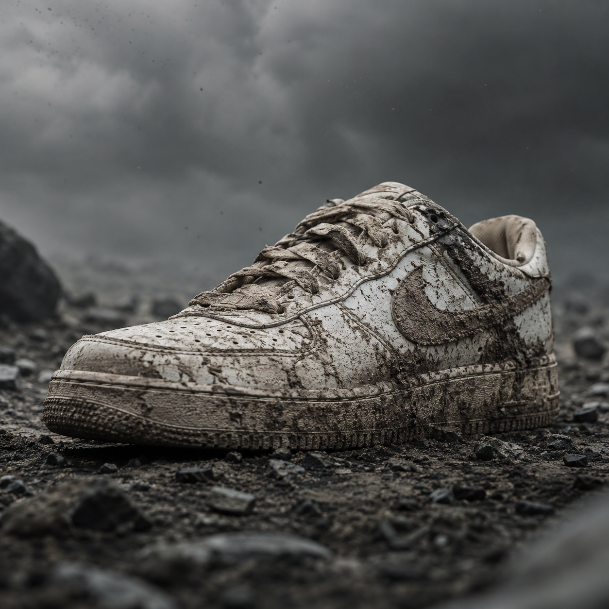 Sneaker Out Of Mud