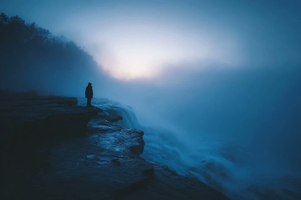 氛围朦胧的景象