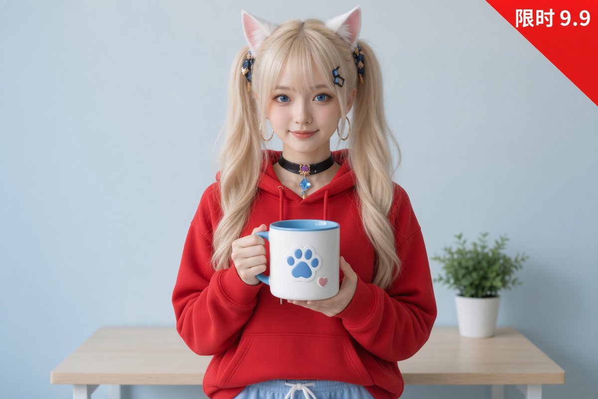 E-commerce Main Image - Character Outfit and Text Overlay Edit - Image 2