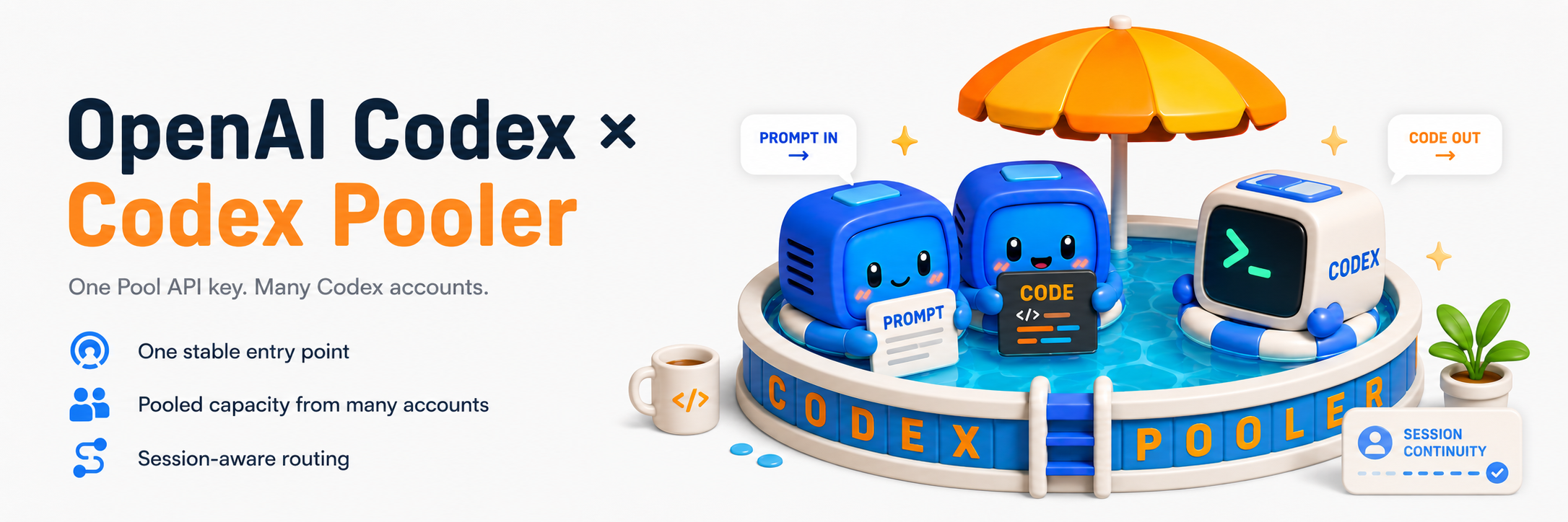 Codex Pooler integration for Codex CLI and Codex Desktop