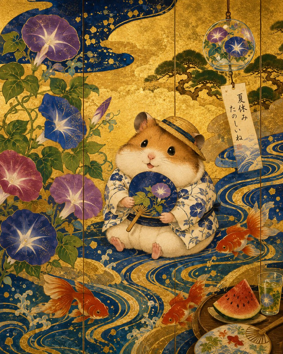 Comic / Storyboard - Hamster Japanese Summer Card - Image 4