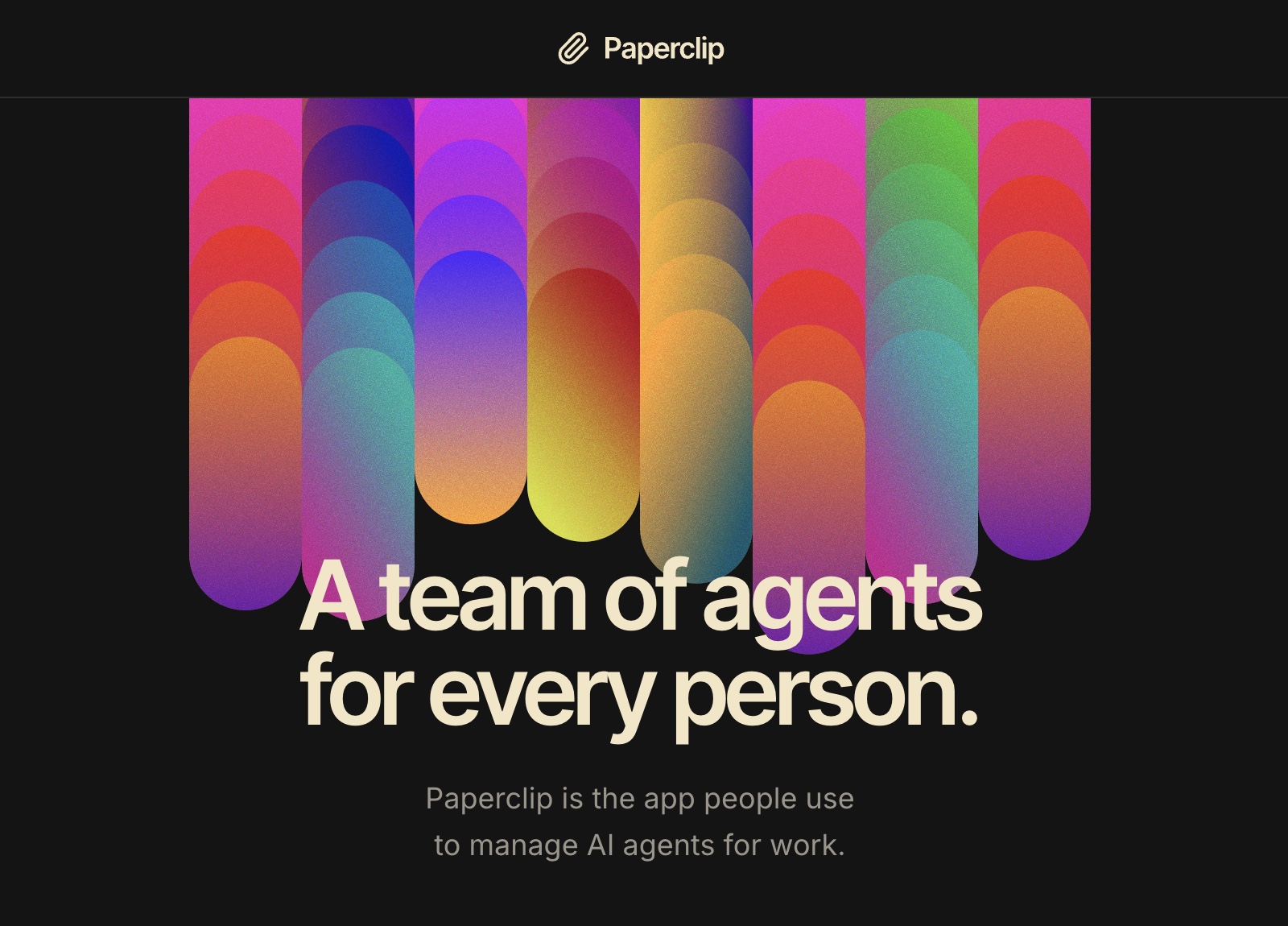 Paperclip is the app people use to manage AI agents for work.