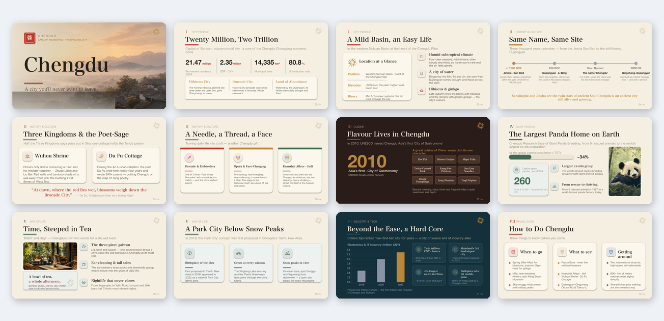Visual Storytelling / Culture template preview