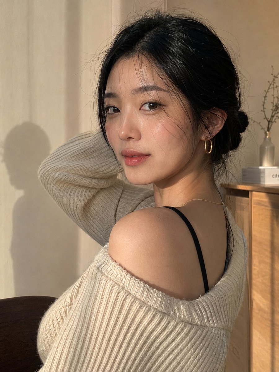 Profile / Avatar - Authentic Candid East Asian Portrait - Image 1