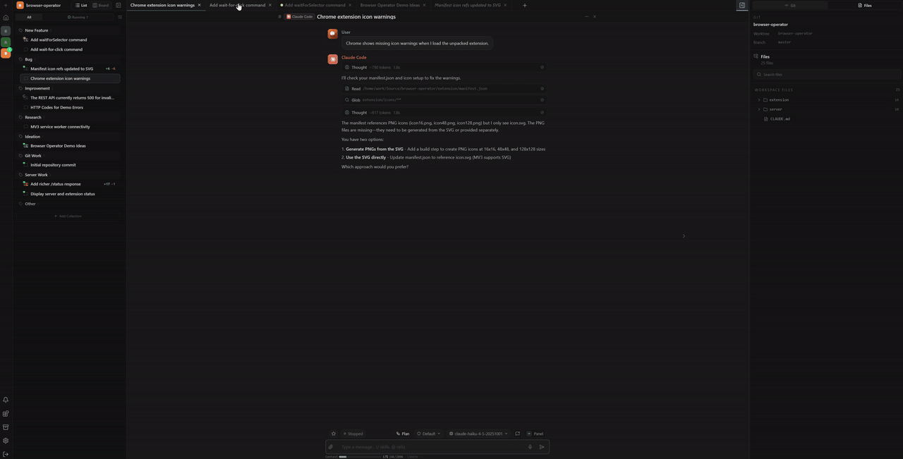 Rearranging persistent sessions across tabs and split panes