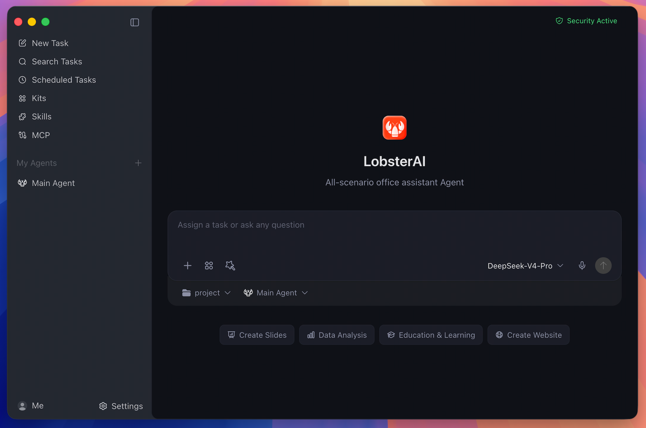 main page