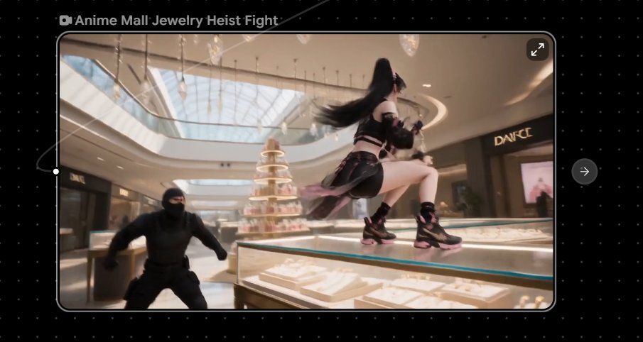 YouTube Thumbnail - Anime Mall Jewelry Heist Fight - Image 1