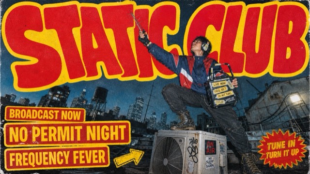 Red Yellow Grunge Skate Cover Style preview