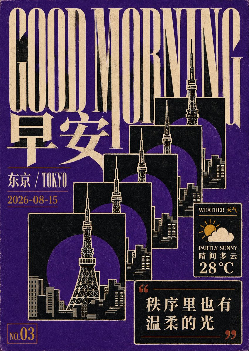 Infographic / Edu Visual - Retro Geometric Future Culture Poster - Image 3