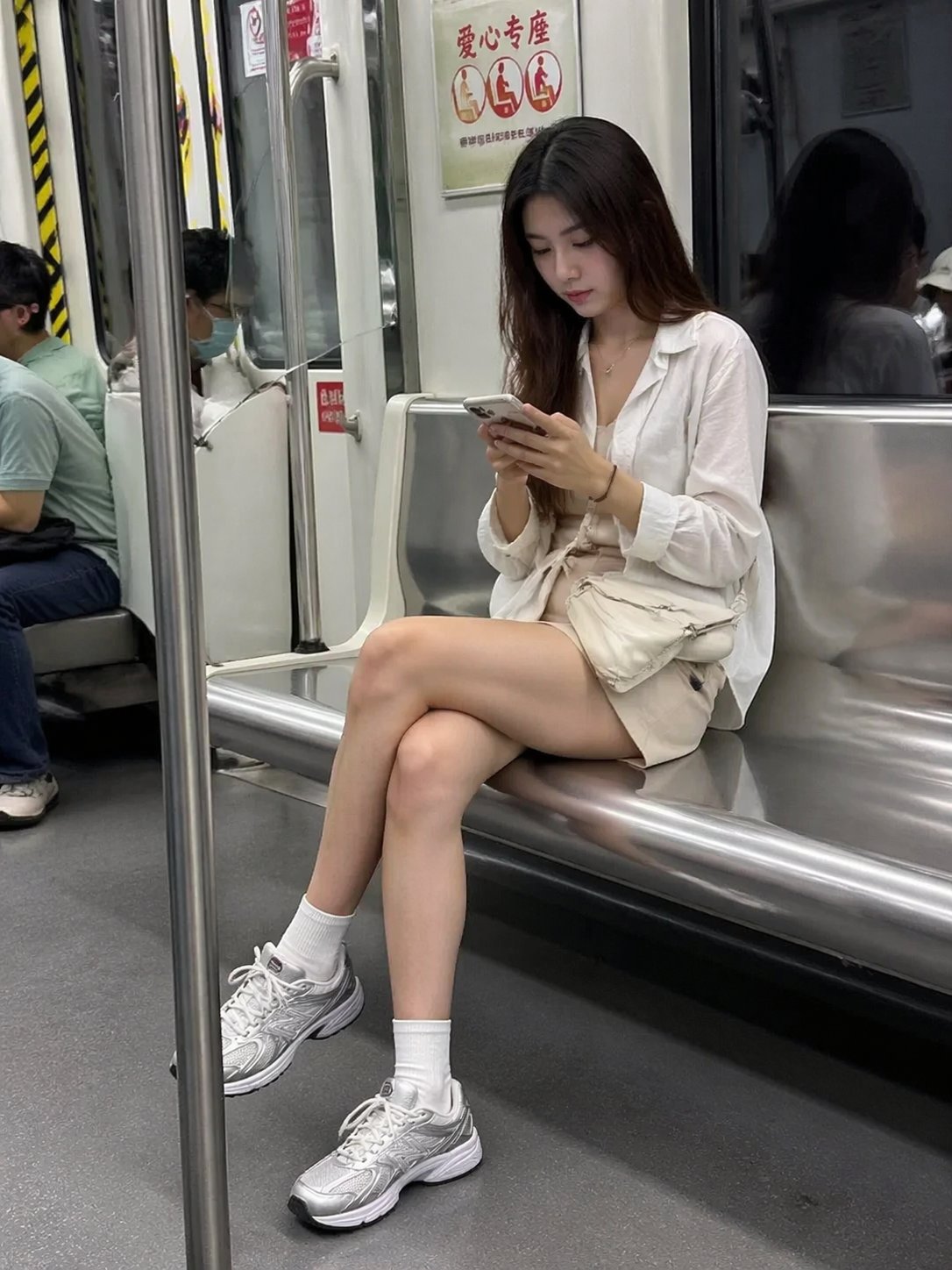 Subway Candid Photo