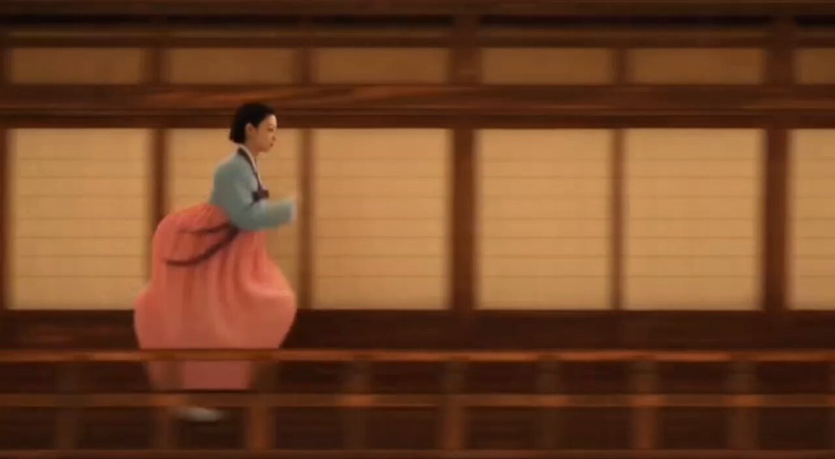 Hanbok Woman and Demon Labyrinth Chase