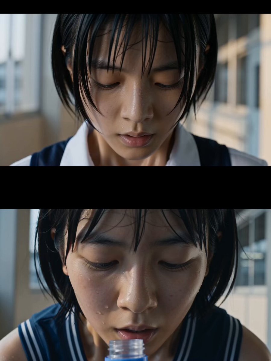 Japanese High School Soda Commercial
