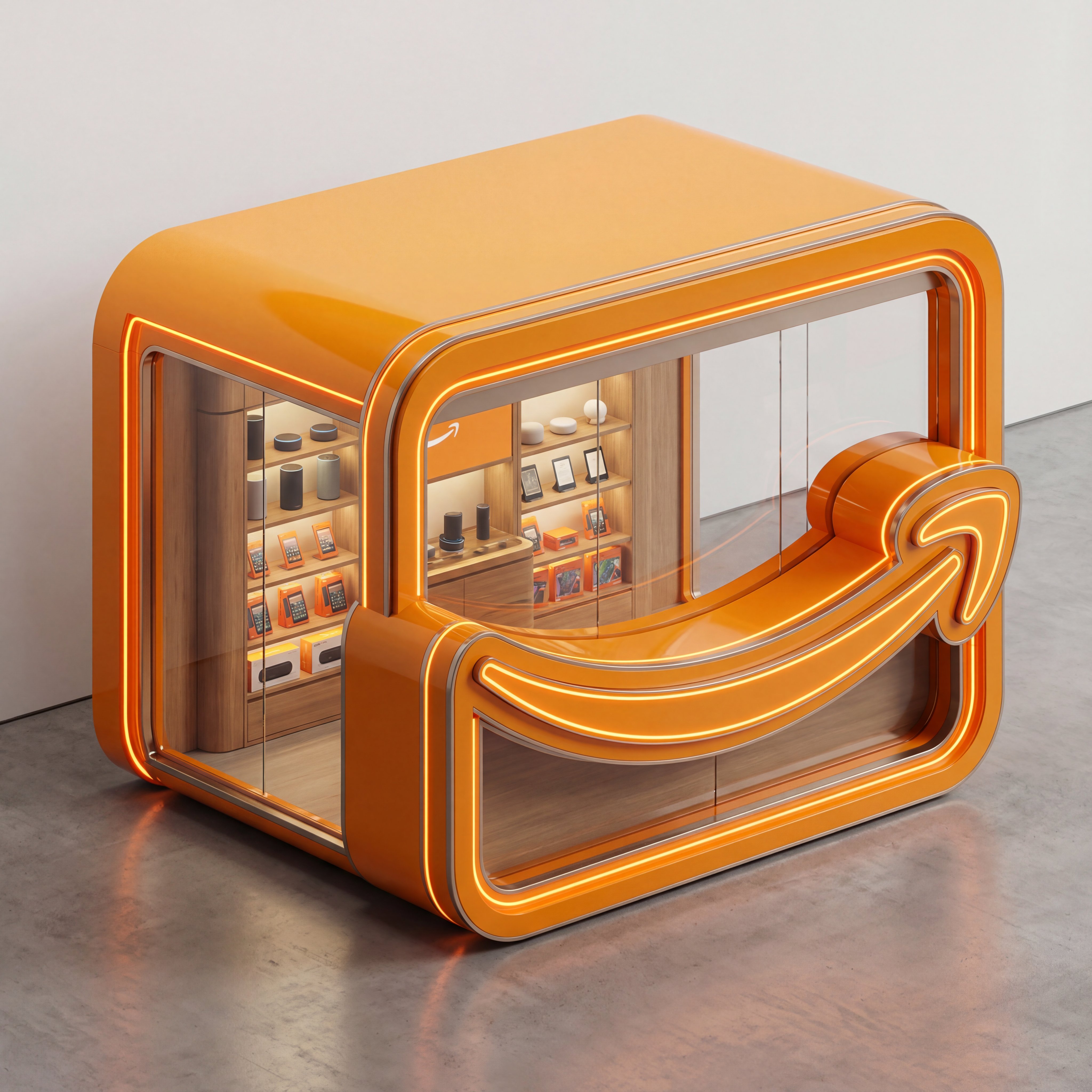 3D纳米香蕉专业品牌概念店