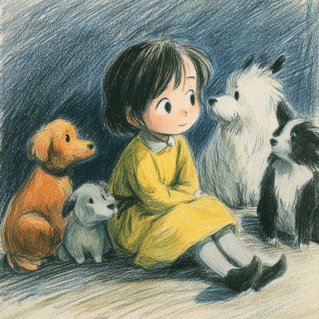 怀旧儿童插画风格