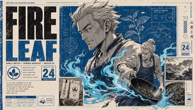 Manga Dossier Blueprint Poster preview