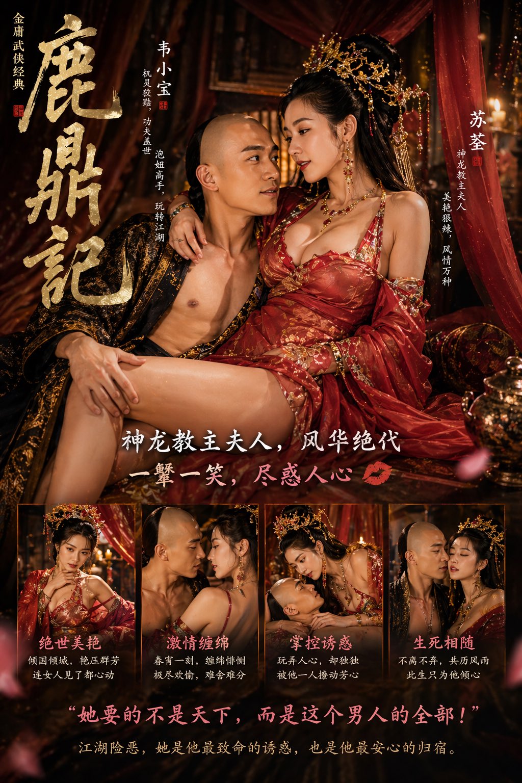 The Deer and the Cauldron Character Poster