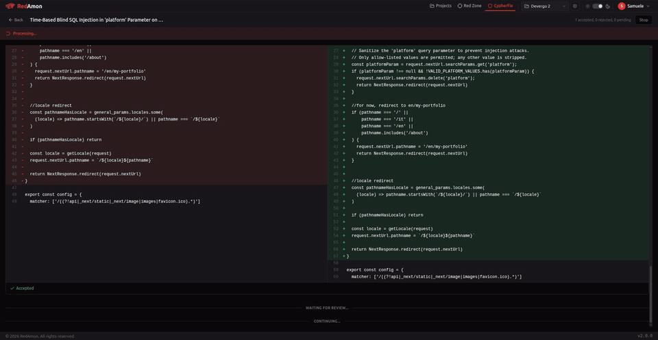 CypherFix demo