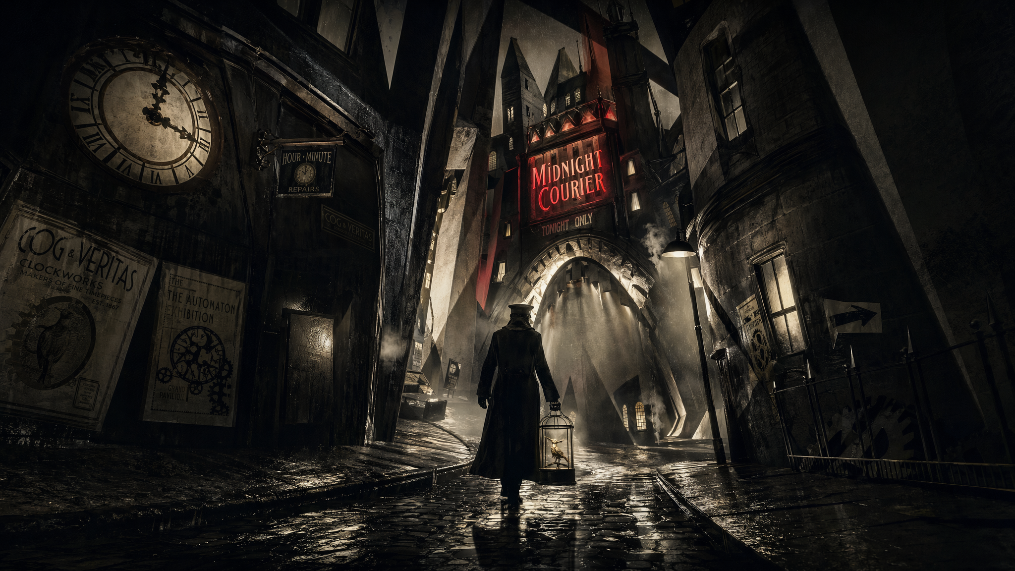 Expressionist Noir: The Clockwork Alley