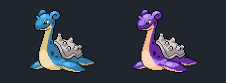 Normal vs shiny