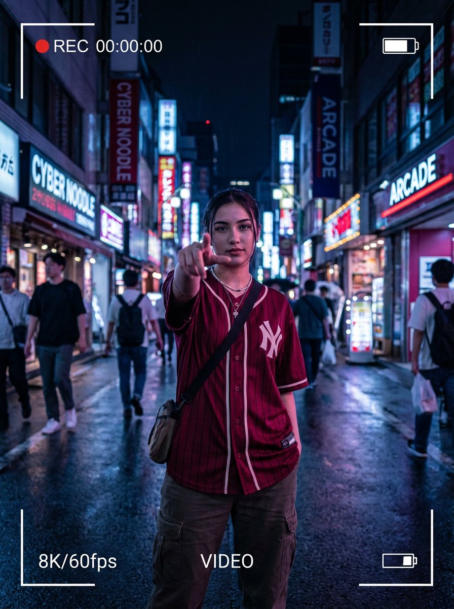 Gemini 3.0 Nano Banana Pro - Neon Urban Portrait