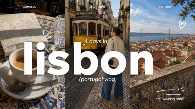 Clean Triptych Travel Vlog Thumbnail Style preview