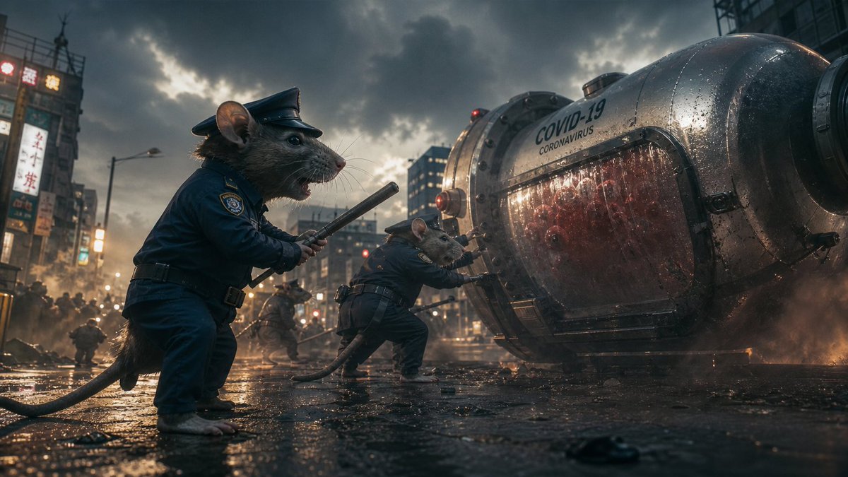 Comic / Storyboard - Rats Police Fashion Editorial - Image 2