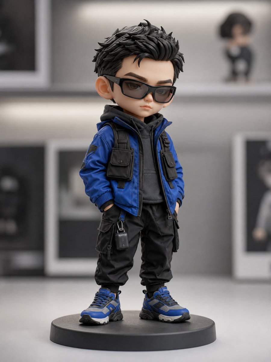 E-commerce Main Image - Chibi Streetwear Collectible Toy - Image 1