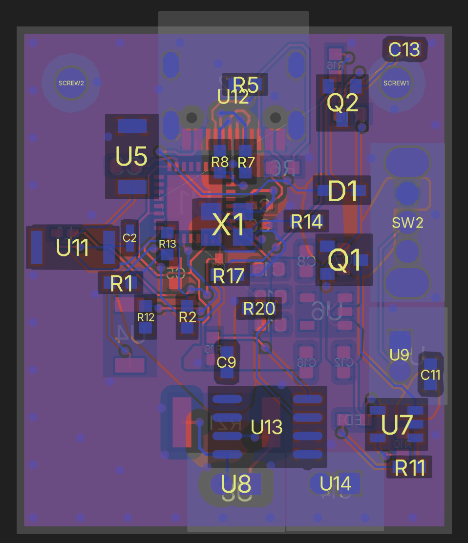 ESPower Quilter, bottom layer