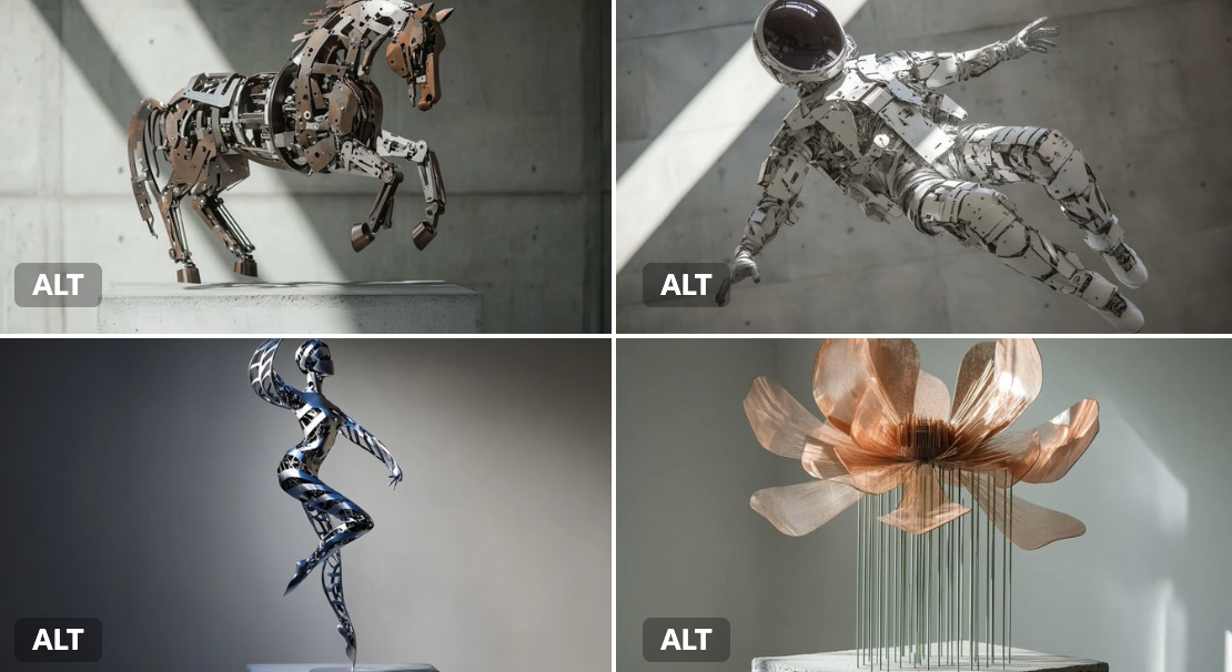 动感雕塑