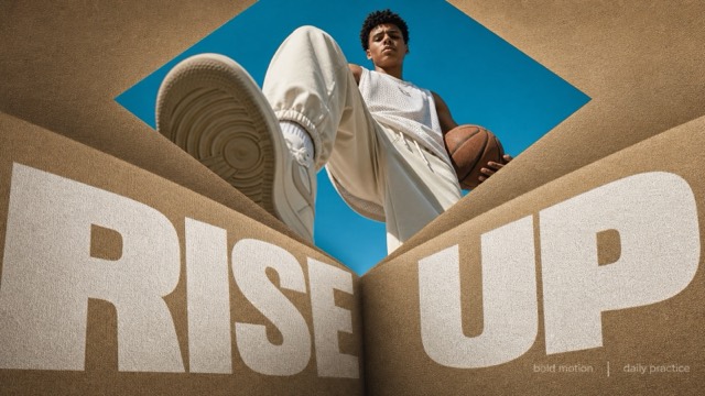 Folded Diamond Perspective Type Poster Style preview
