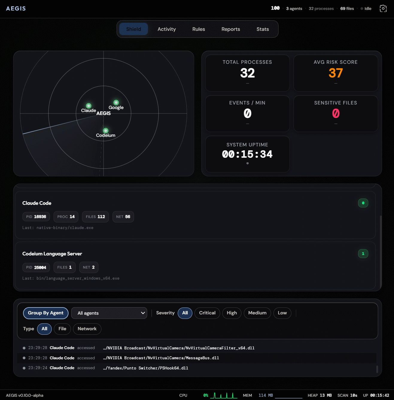 AEGIS Demo