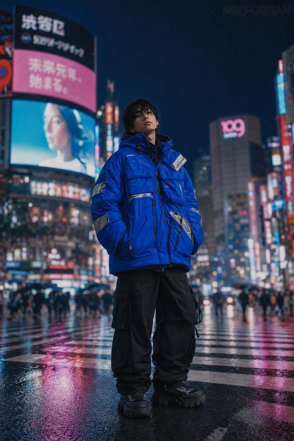 Urban Streetwear Lookbook: Shibuya Night