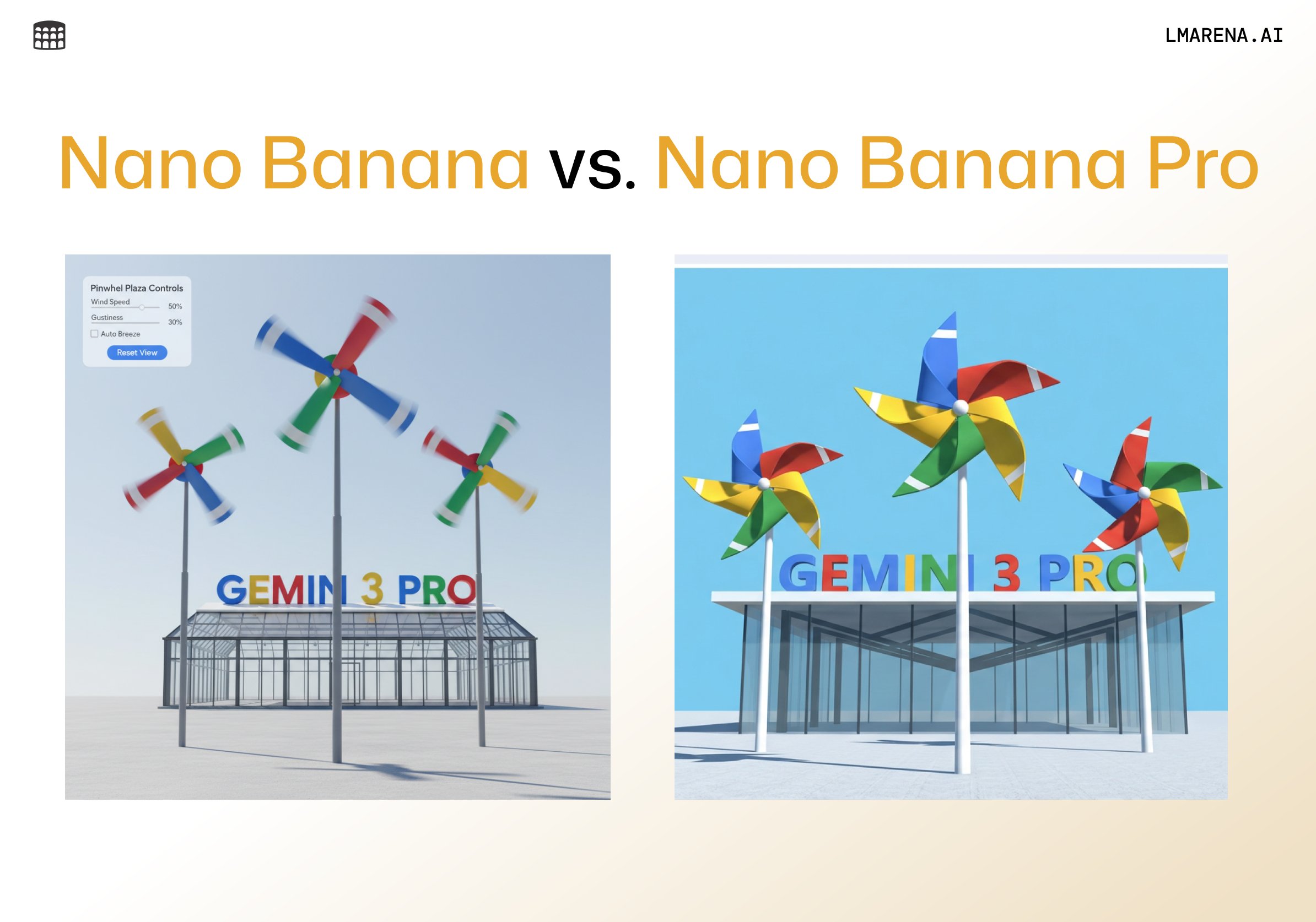 Gemini 2.5与Gemini 3 Pro“Nano Banana”对比：相同prompt，不同结果