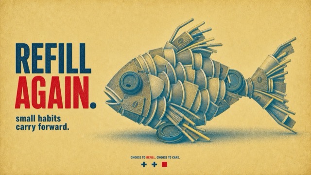 Halftone Assemblage Metaphor PSA Poster Style preview