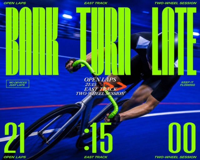 Electric Cobalt Motion Type Poster preview