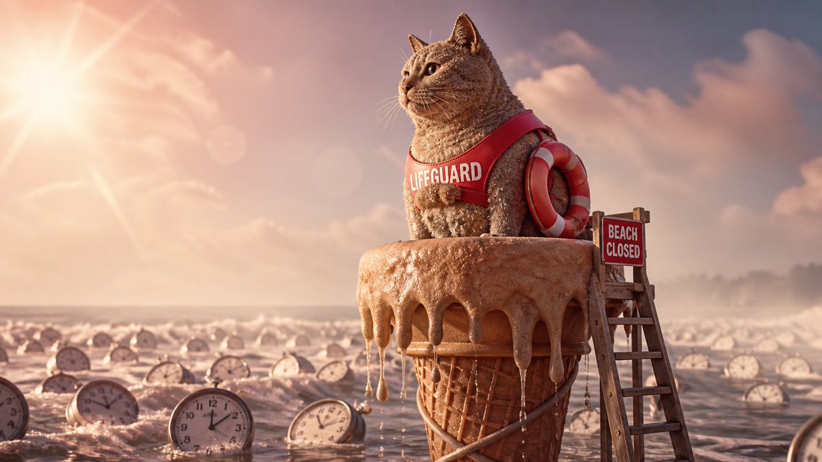 Social Media Post - Multi-Style Cat Lifeguard Prompts - Image 3
