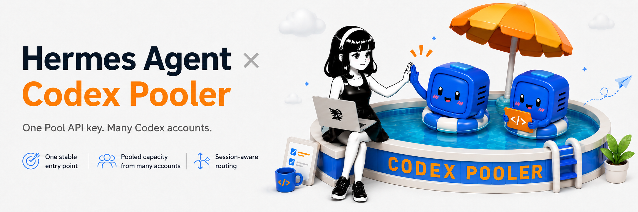 Codex Pooler Hermes Agent integration