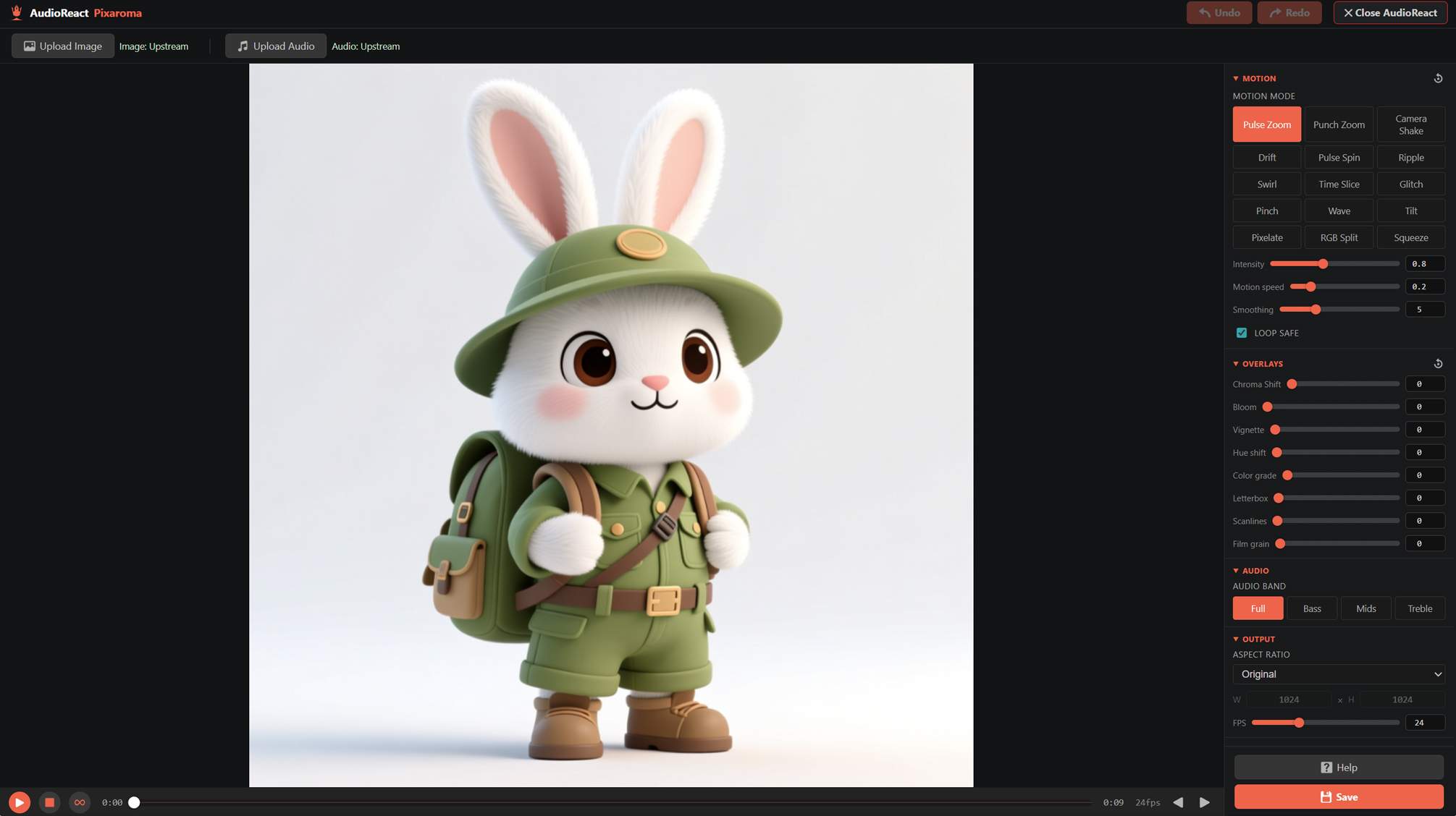 AudioReact Editor